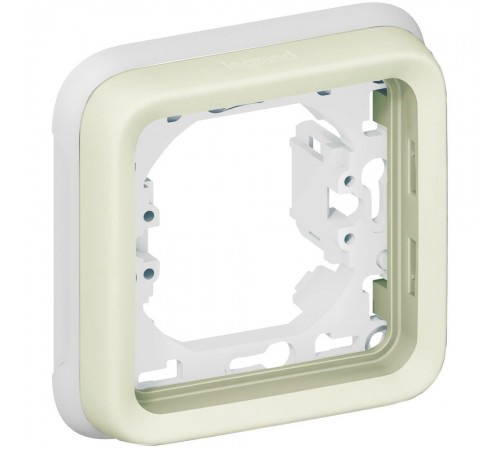Рамка + супорт Legrand Plexo біла 069692 Рамка + супорт Legrand Plexo біла 069692