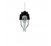 Світильник Azzardo Diablo 3+3 (black) E14 12x Max 11W Only LED METAL FABRIC AZ1417