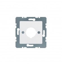 BERKER S.x/B.x накладка для сигн. та контр. приладів Ш 22.5мм пол.білий 14321909