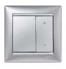 Legrand Valena Classic Світлорегулятор 600 Вт Алюміній 770274