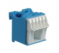 Блок N-клем Hager QiuckConnect 1x16мм+5x4мм KN06N