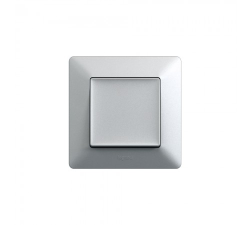 Вимикач в зборі Legrand Valena LIFE алюміній L754137S