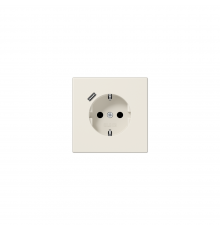 JUNG LSx-механізм Розетка SCHUKO® з USB-інтерфейсом слонова кістка LS1520-18C