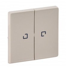 Legrand Valena LIFE Клавіша вимикача 2-кл. з підсвіткою Слонова кістка 755221
