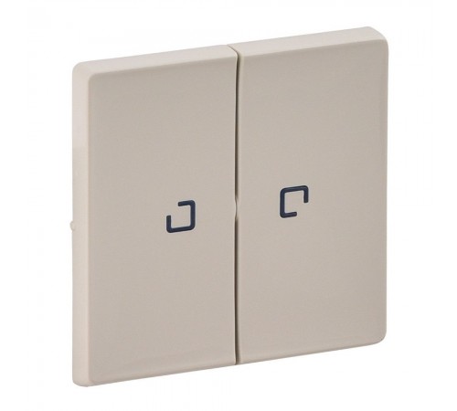 Legrand Valena LIFE Клавіша вимикача 2-кл. з підсвіткою Слонова кістка 755221