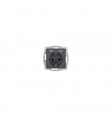 Розетка Berker S.1 з з/к + 2хUSB антрацит 48031606