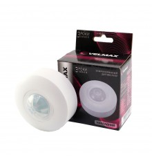 Датчик руху Velmax V-IMS-33 AC220-240V кут 360 (ST05A) 29-22-33