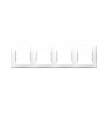 Рамка Schneider Electric Sedna біла 4-кратна SDN5800721