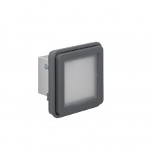 BERKER W.1 механізм Вставка LED-сигналу синього кольору 10А/250В сірий 51733535