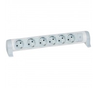 Legrand Подовжувач 6x2К+З без кабеля комфорт 694639