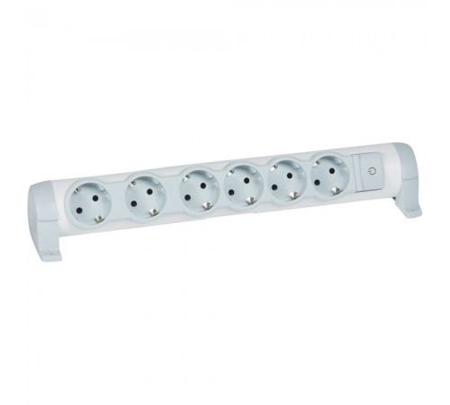 Legrand Подовжувач 6x2К+З без кабеля комфорт 694639 Legrand Подовжувач 6x2К+З без кабеля комфорт 694639