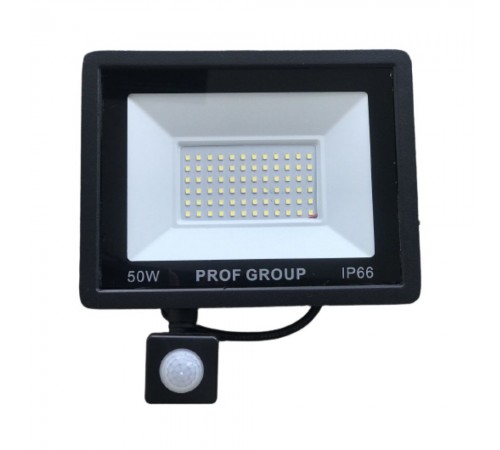 LED прожектор з датчиком руху PROFGROUP LPD-50W (PG) LED прожектор з датчиком руху PROFGROUP LPD-50W (PG)