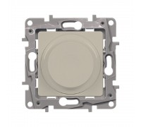 Legrand ETIKA Світлорегулятор поворотний 300Вт, колір Слонова Кістка 672319