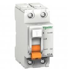 Schneider ПЗВ 2p 63A 30mA AC 11455