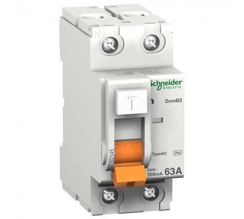 Schneider ПЗВ 2p 63A 30mA AC 11455