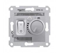 Термостат для теплої підлоги алюміній Sedna Schneider Electric SDN6000360