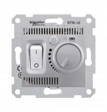 Термостат для теплої підлоги алюміній Sedna Schneider Electric SDN6000360