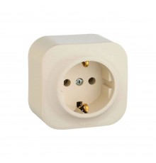 Legrand Forix Розетка 2К+З без шторок, Слонова кістка 782441