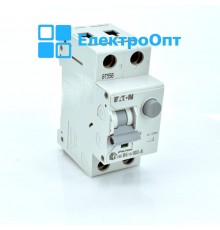 Диференційний автомат EATON Тип А 2P 6kA B-6 30mA HNB-B6/A-0,03