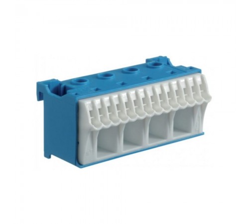 N-клема Hager QiuckConnect 4x16мм+14x4мм ширина 75мм KN18N N-клема Hager QiuckConnect 4x16мм+14x4мм ширина 75мм KN18N