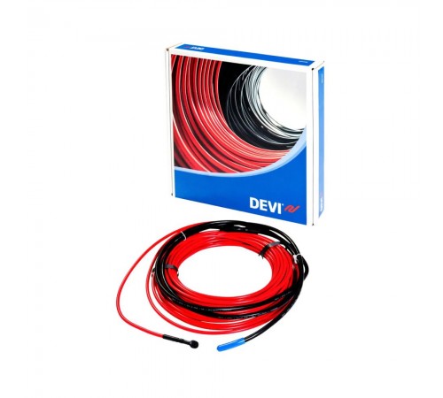 Тепла підлога DEVIflex двохжильний нагрівальний кабель 18T 1485W 230V 82м 140F1247