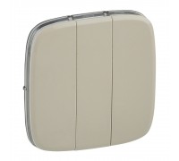 Legrand Valena ALLURE Клавіша вимикача 3-клавішного Слонова кістка 755036