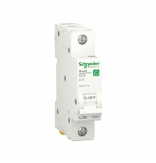 Автоматичний вимикач Schneider Electric Resi 9 6кА С 1p 16A R9F12116
