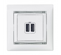 Legrand Valena Classic Розетка 2хUSB Білий 770470