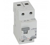 LEGRAND ПЗВ Диференційне Реле 30mA 63A 2п AC 402026