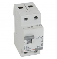 LEGRAND ПЗВ Диференційне Реле 30mA 63A 2п AC 402026