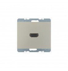 BERKER K.5 механізм HDMI-розетка сталевий лак 3315427004