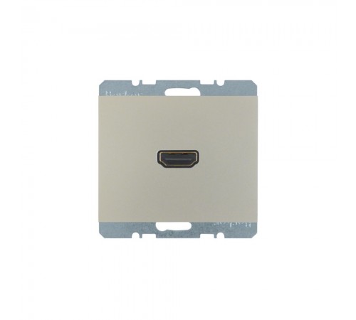 BERKER K.5 механізм HDMI-розетка сталевий лак 3315427004