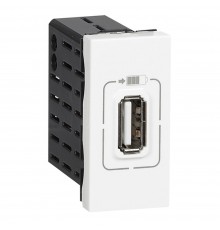 MOSAIC РОЗЕТКА USB 1МОД. БІЛ. 77591
