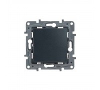 Legrand ETIKA Кнопка 6АХ Антрацит 672614