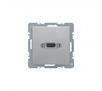 BERKER Q.х механізм VGA-розетка алюміній 3315406084