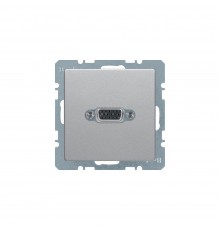 BERKER Q.х механізм VGA-розетка алюміній 3315406084