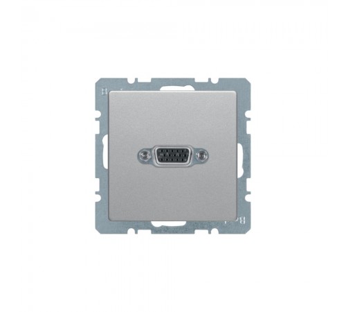 BERKER Q.х механізм VGA-розетка алюміній 3315406084