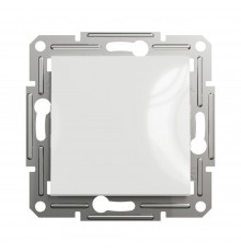 Вимикач Schneider Electric Asfora бiлий одноклавішний внутрішній перехресний без рамки EPH0570121