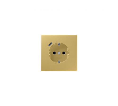 JUNG LSx-механізм Розетка SCHUKO® с USB-інтерфейсом латунь Classic ME1520-18CC-L JUNG LSx-механізм Розетка SCHUKO® с USB-інтерфейсом латунь Classic ME1520-18CC-L