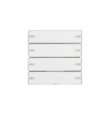 BERKER Q.x механізм Сенсорний вимикач 4-клавішний KNX-TP+EASY пол.білий 80144329