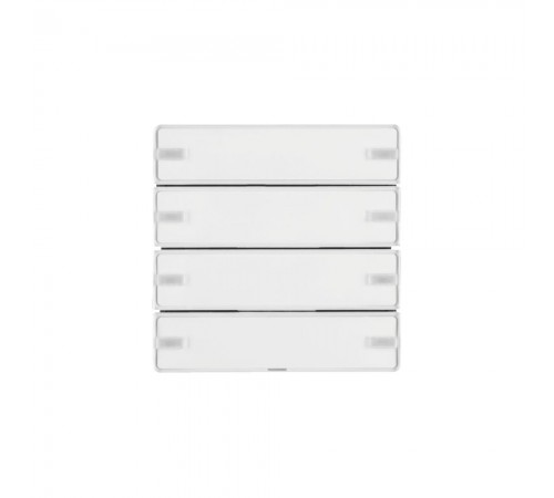 BERKER Q.x механізм Сенсорний вимикач 4-клавішний KNX-TP+EASY пол.білий 80144329