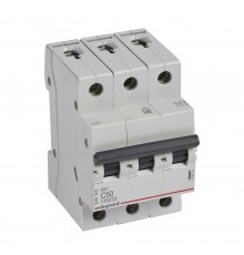 LEGRAND Автоматичний вимикач, 4,5kA, 50А 3п C 419713