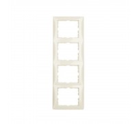 Рамка 4 поста Berker S.1 білий 10148982