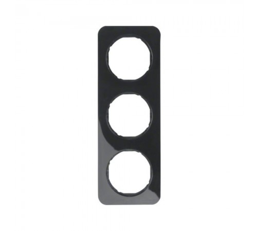 Рамка BERKER R.1 чорний 3Х пластик 10132145 Рамка BERKER R.1 чорний 3Х пластик 10132145