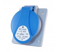 Розетка вбудована IE 3232 IP54 (32A, 230V, 2P+PE) IE3232