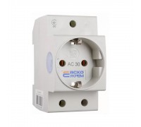 Розетка на DIN-рейку ACKO ECO SC 2PE 00034633