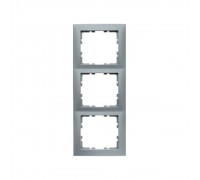 Рамка 3 поста Berker S.1 алюміній 10139939