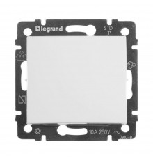 Перемикач Legrand Valena Classic білий на 2 напрямки 10А 774406