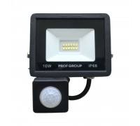 LED прожектор з датчиком руху PROFGROUP LPD-10W (PG)