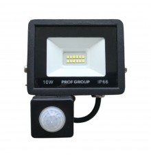 LED прожектор з датчиком руху PROFGROUP LPD-10W (PG)